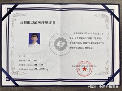 ai做证书,一键生成个性化证书，开启智能认证新时代