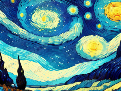 ai画星空,AI描绘的宇宙奇景